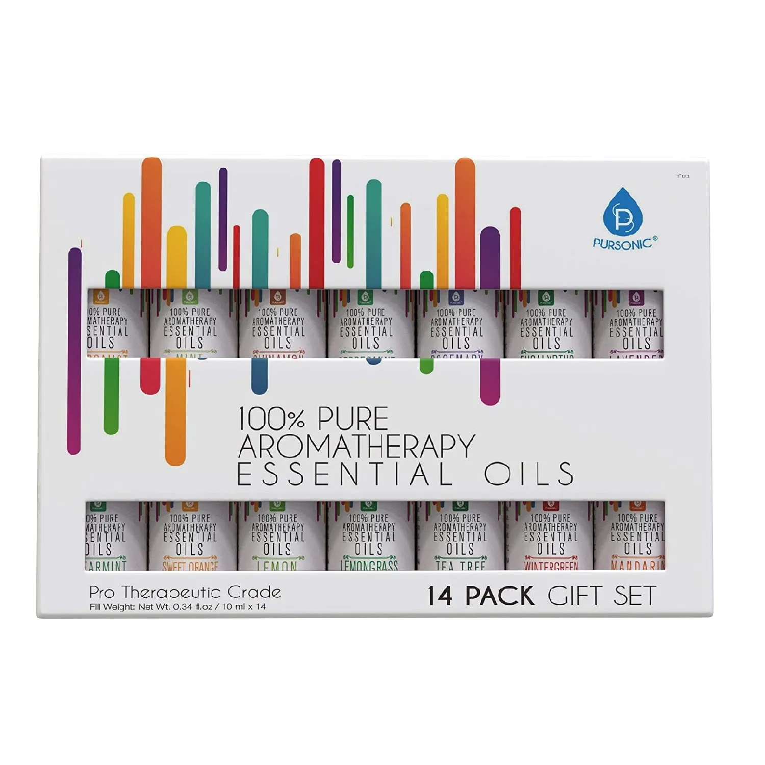 14 Pack of 100% Pure Essential Aromatherapy Oils