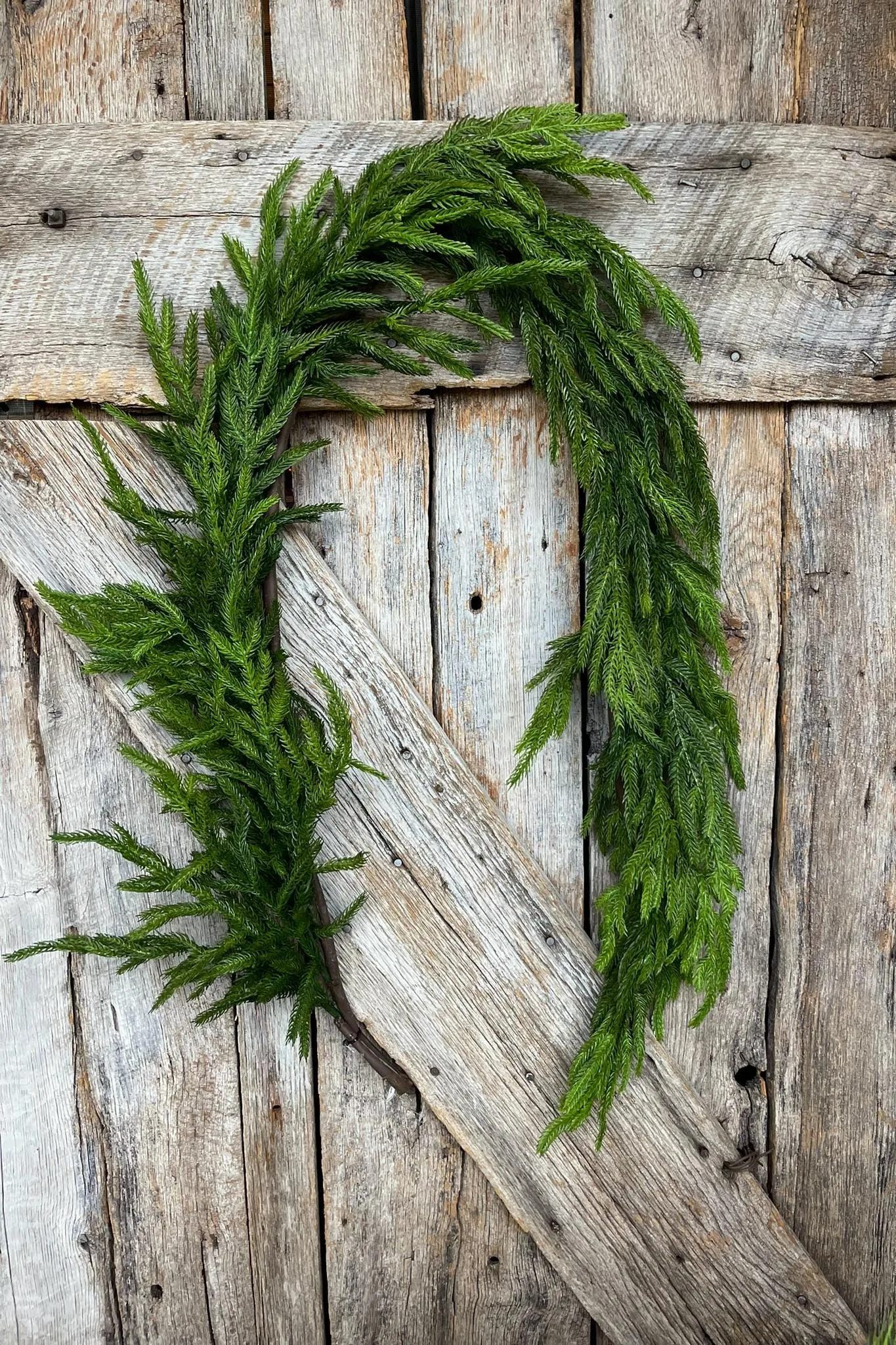 5' Norfolk Real Touch Garland, Pine Greenery