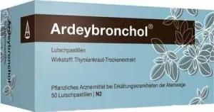 ARDEYBRONCHOL lozenges 50 pc peppermint essential oil, eucalyptus oil