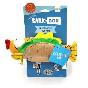 Bark Ernesto the Fish Taco Dog Toy