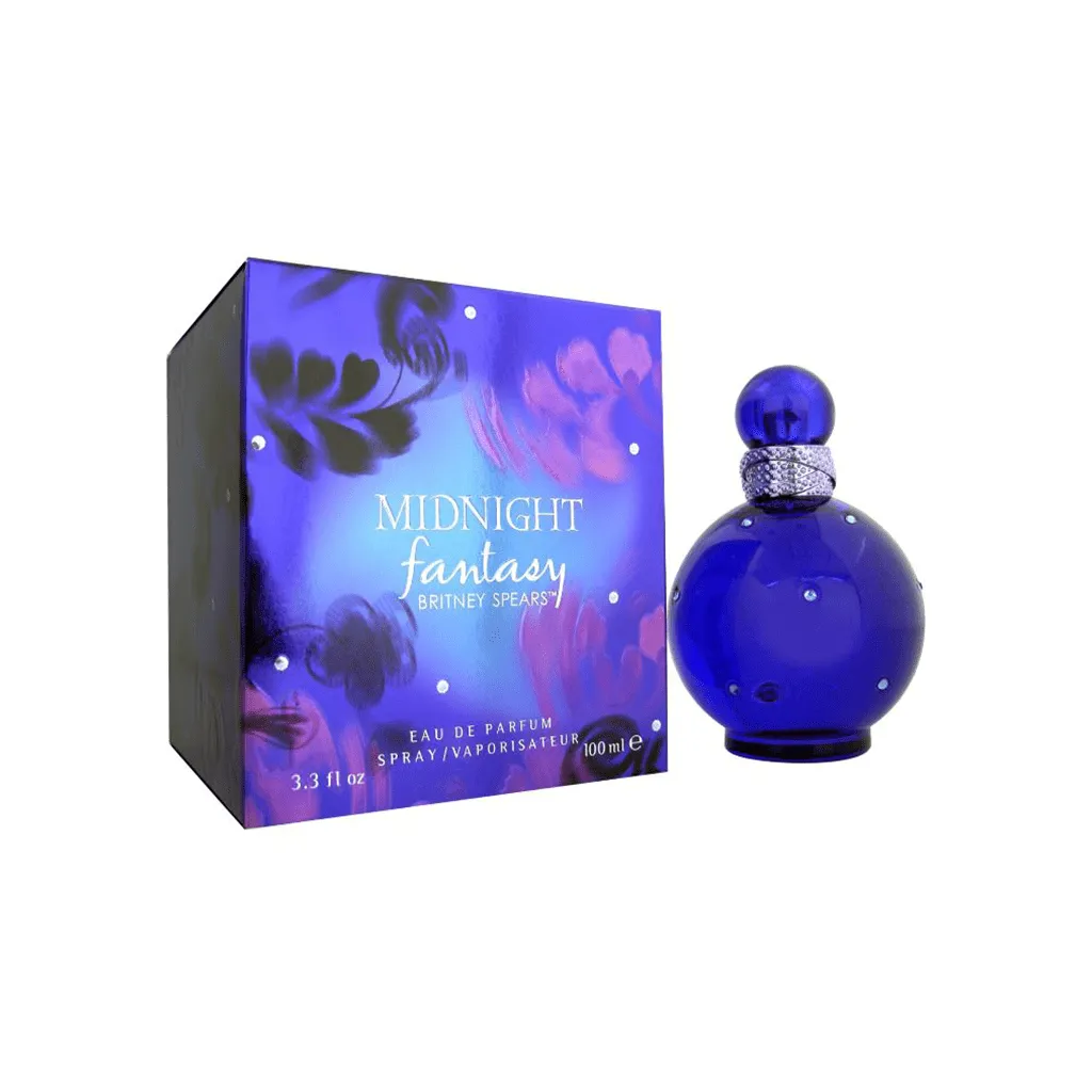 Britney Spears Midnight Fantasy Eau de Parfum Women's Perfume Spray (30ml, 50ml, 100ml)