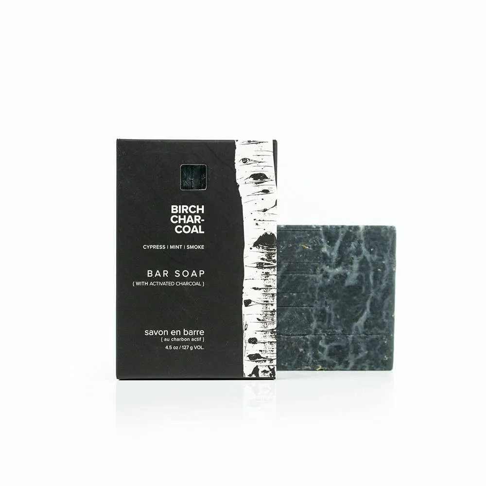 Broken Top Brands - Men's Bar Soap - Birch Charcoal