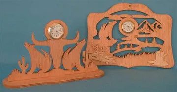 Coyote Southwest Mini Clock Patterns