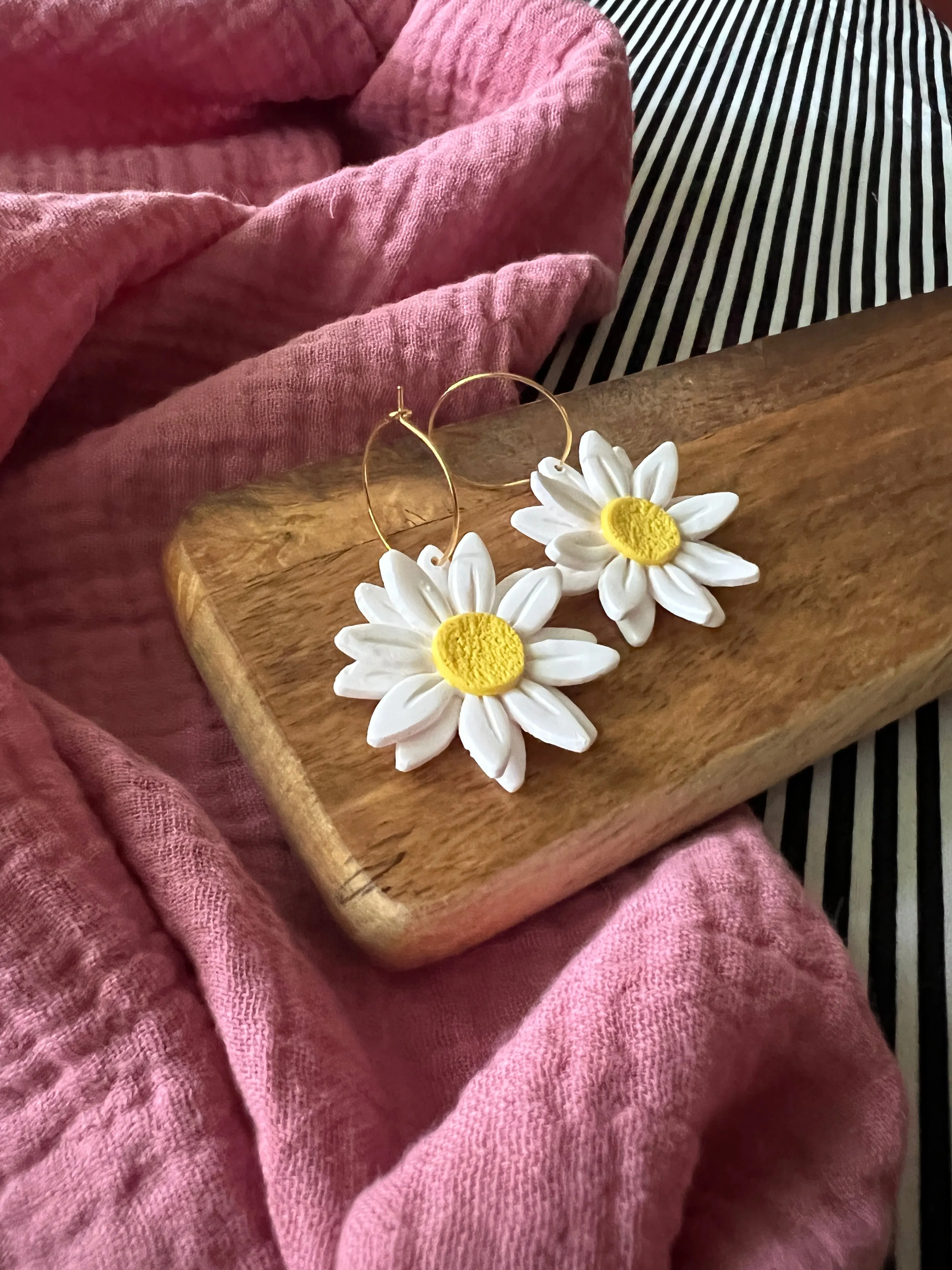 Daisy Hoops