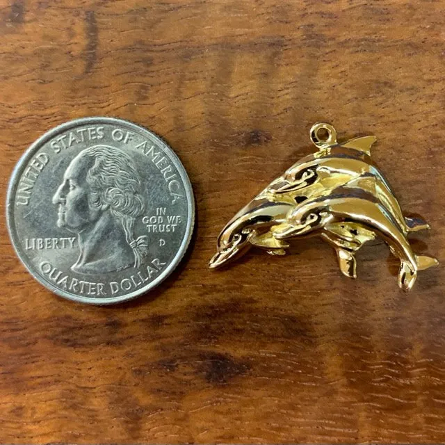 Dolphin Trio Pendant