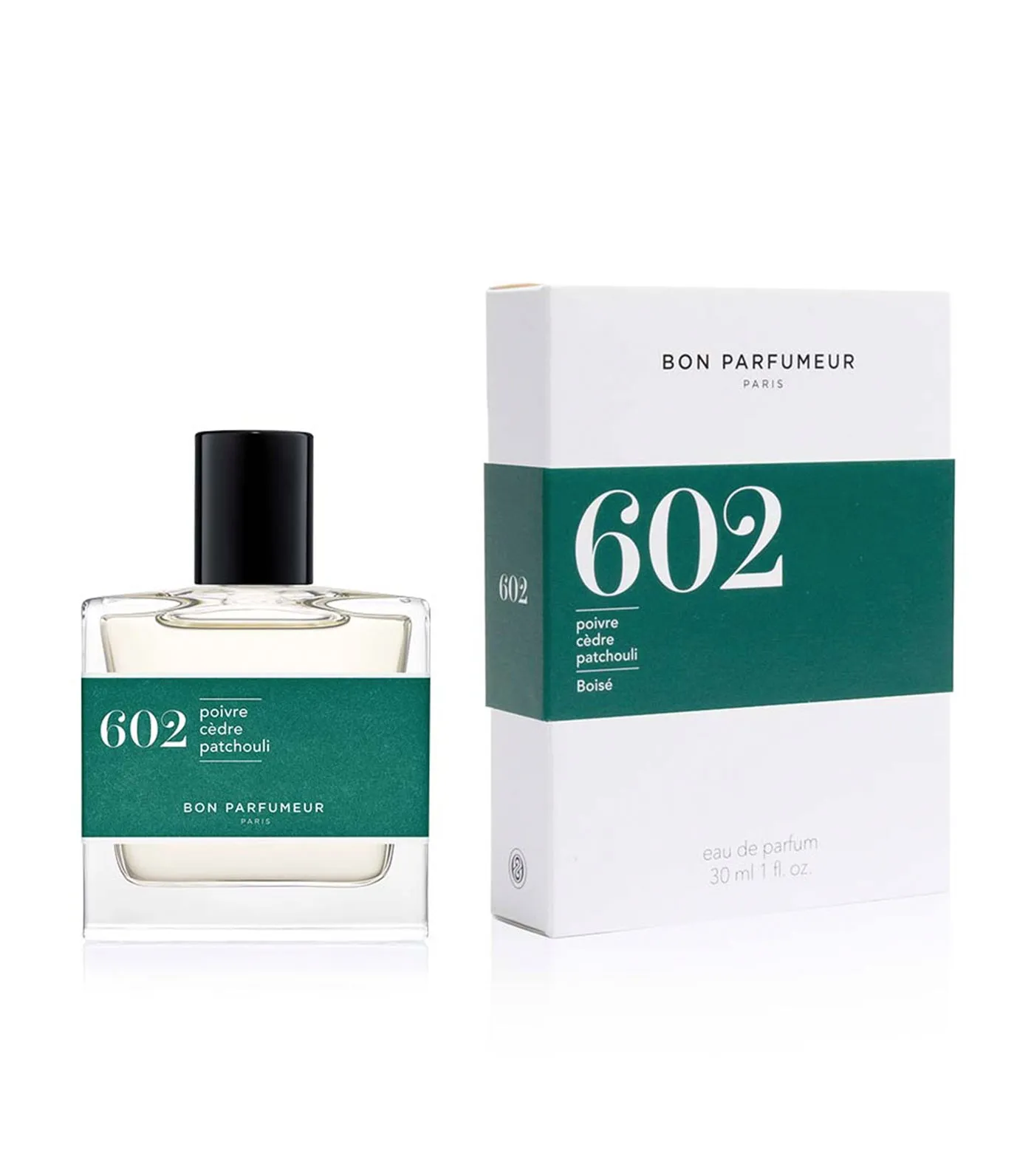 Eau de parfum 602 : pepper, cedar and patchouli