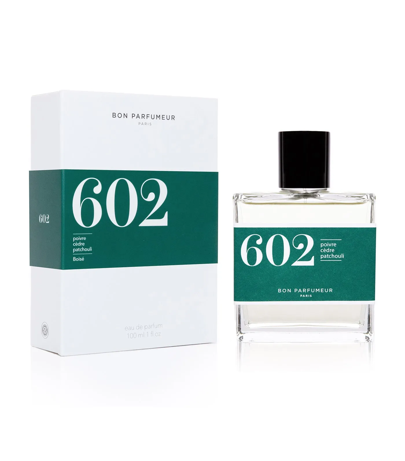 Eau de parfum 602 : pepper, cedar and patchouli