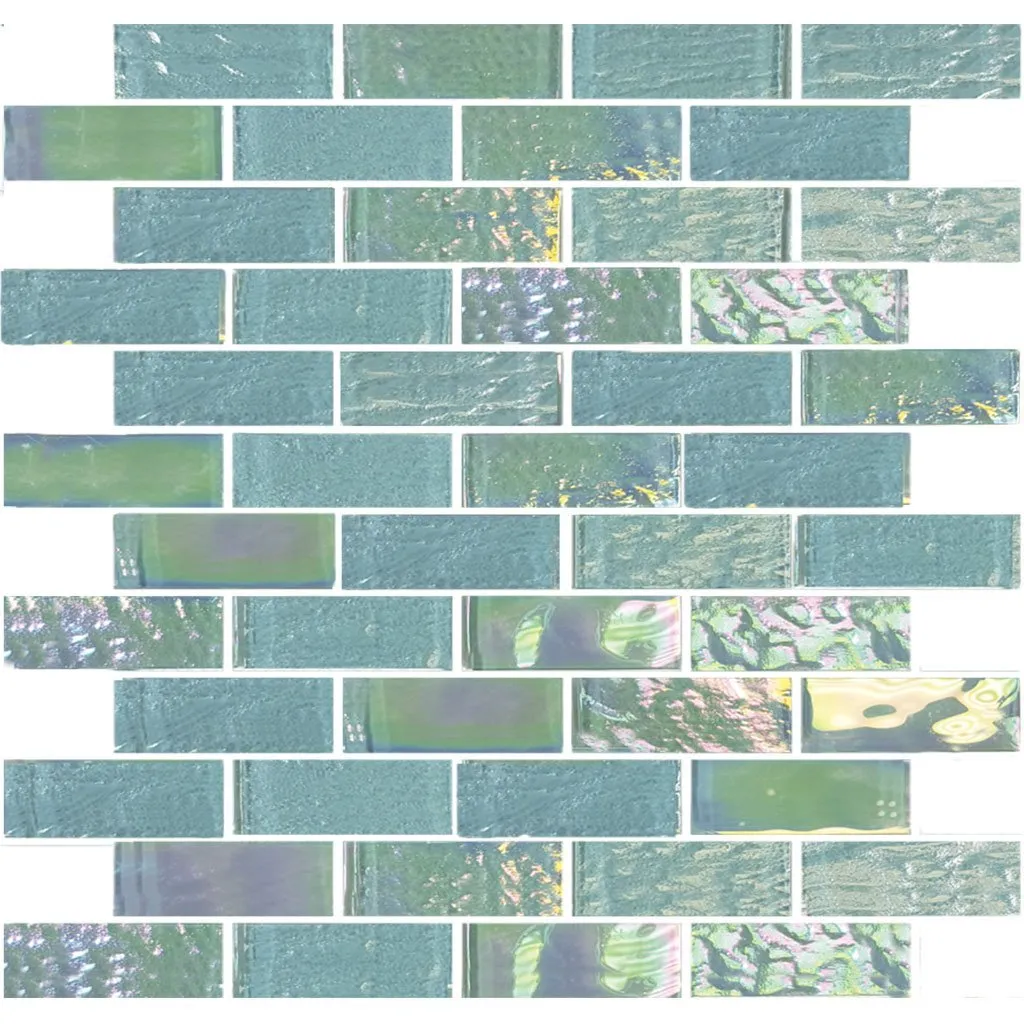 Emerald Green, 1" x 3" - Glass Tile