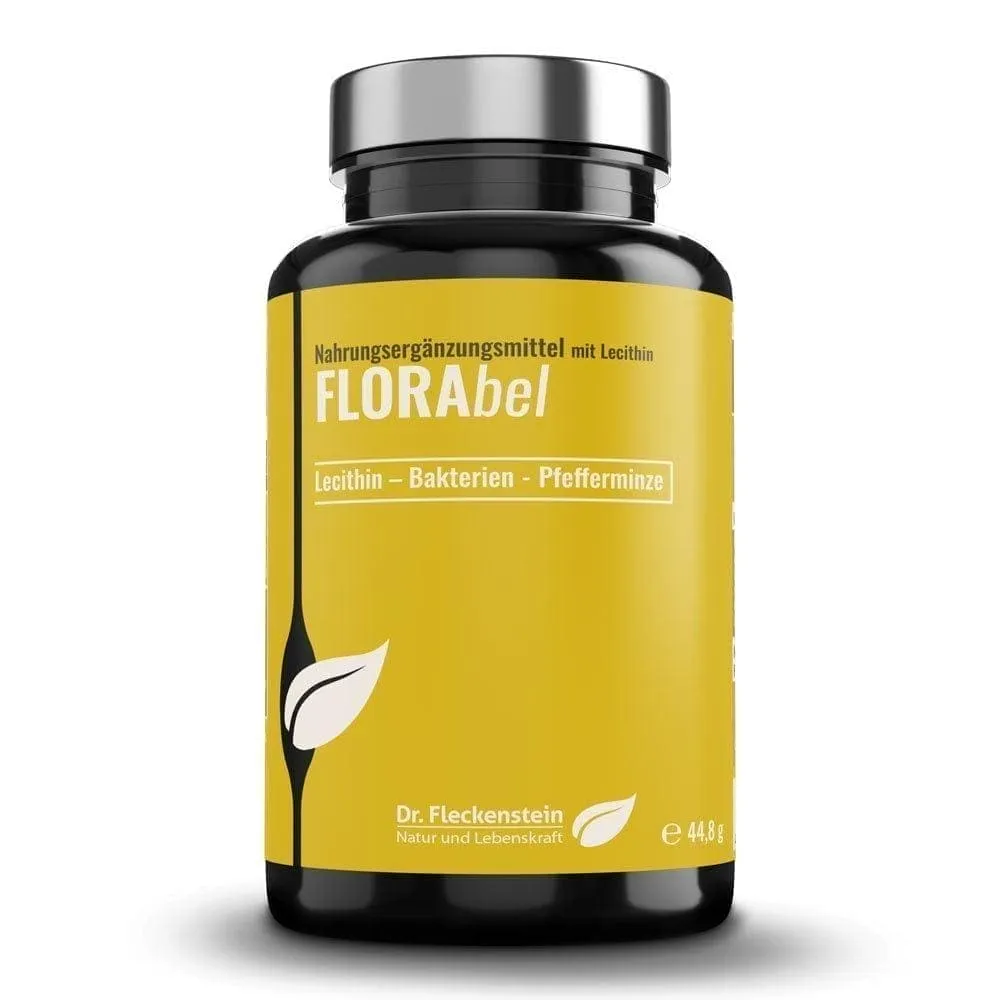 FLORABEL, lecithin, bifidobacteria, peppermint, phosphatidylcholine (lecithin)