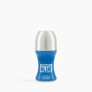 Individual Blue Roll-On Anti-Perspirant Deodorant