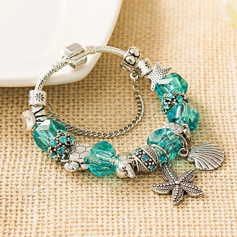 Ocean themed Bracelet - various sizes & colors