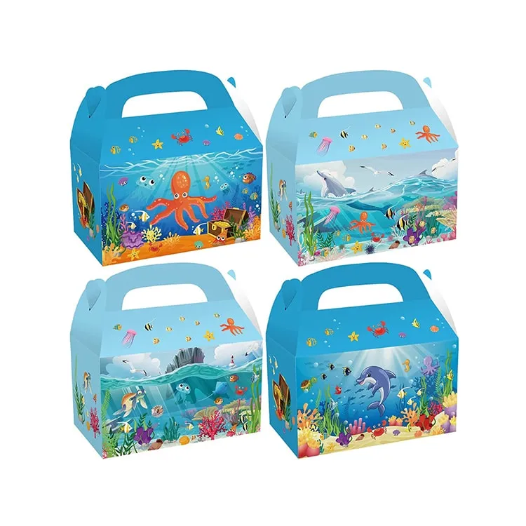 Party Favor Box | Ocean Sea | 12 Pcs