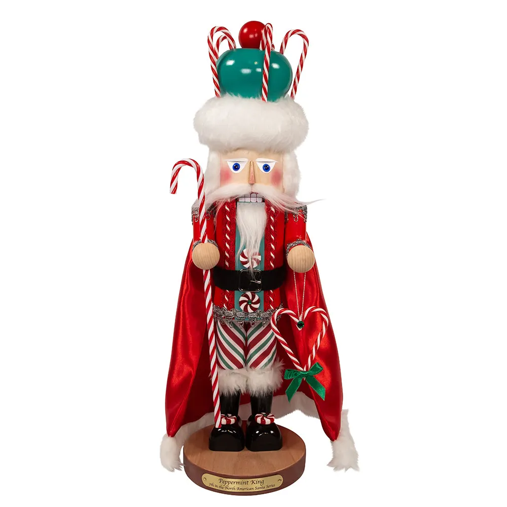 Peppermint King Nutcracker