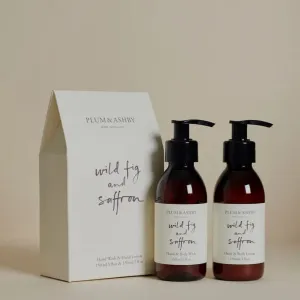 Plum & Ashby Hand Wash & Hand Lotion - Wild Fig & Saffron Fragrance