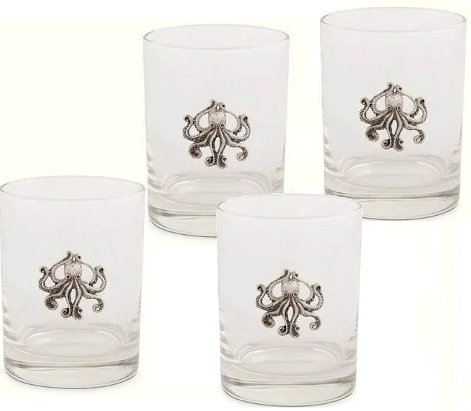 Tentacles Glass Tumbler Set