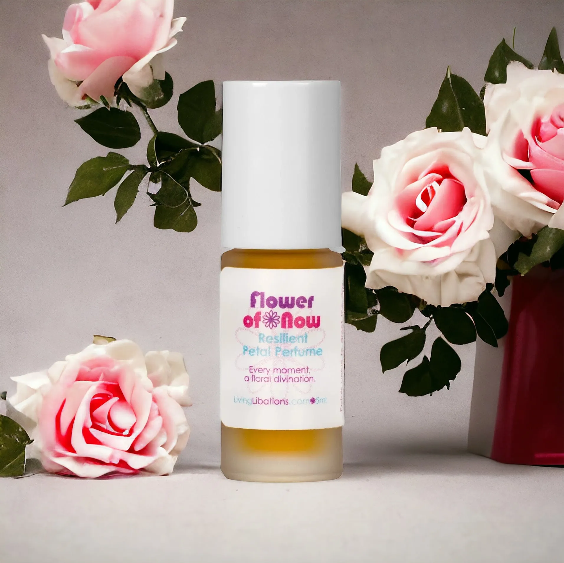 The Flower of Now Resilient Petal Perfume 5ml - Living Libations